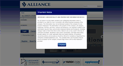 Desktop Screenshot of learnatalliance.com
